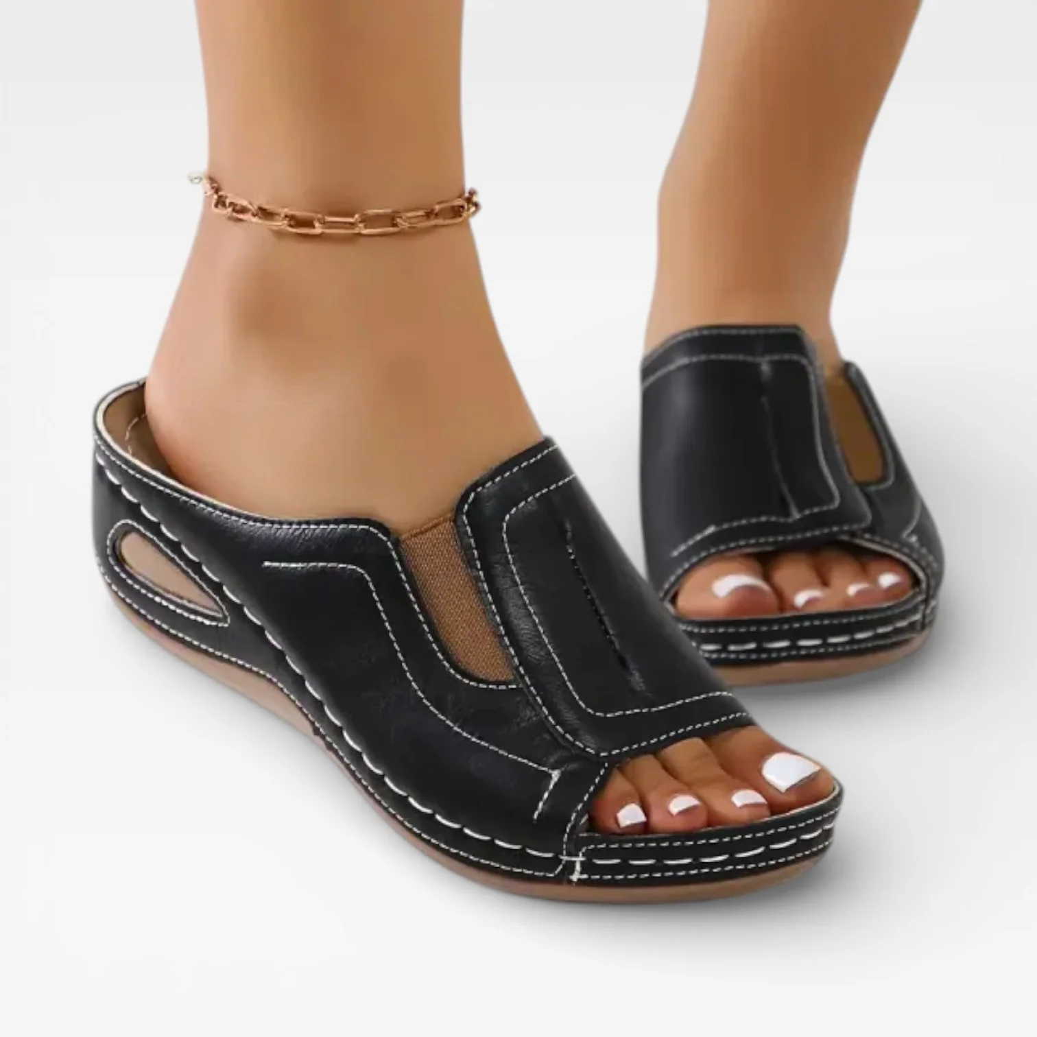Women’s Casual Summer Sandals – Easy Slip-On Fit