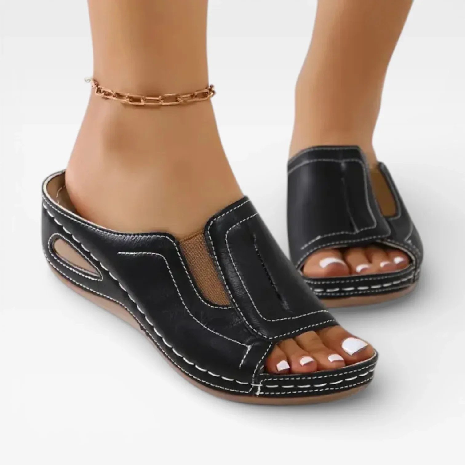 Women’s Casual Summer Sandals – Easy Slip-On Fit