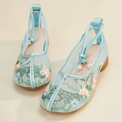 Hand Embroidered Breathable Sandals