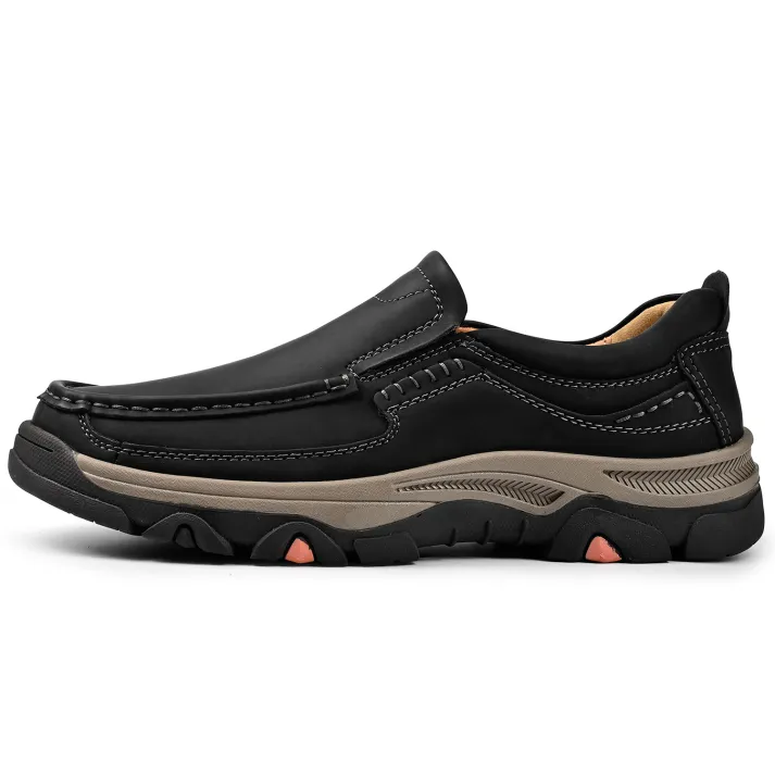 All-Day Comfort Casual Leather Slip On Loafers