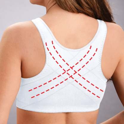 💖Front Hooks, Stretch-Lace, Super-Lift And Posture Correction – ALL IN ONE BRA! Buy One Get One Free