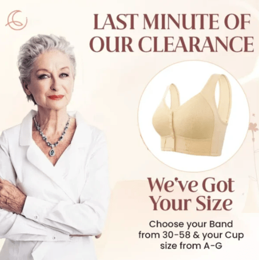 Front Closure Breathable Bra