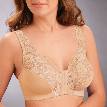 💖Front Hooks, Stretch-Lace, Super-Lift And Posture Correction – ALL IN ONE BRA! Buy One Get One Free
