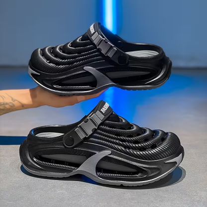 Air Cushion Hollow Chunky Clogs