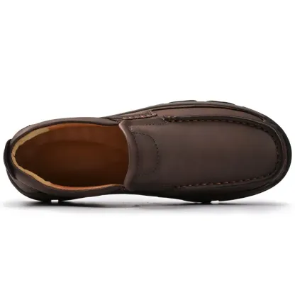 All-Day Comfort Casual Leather Slip On Loafers