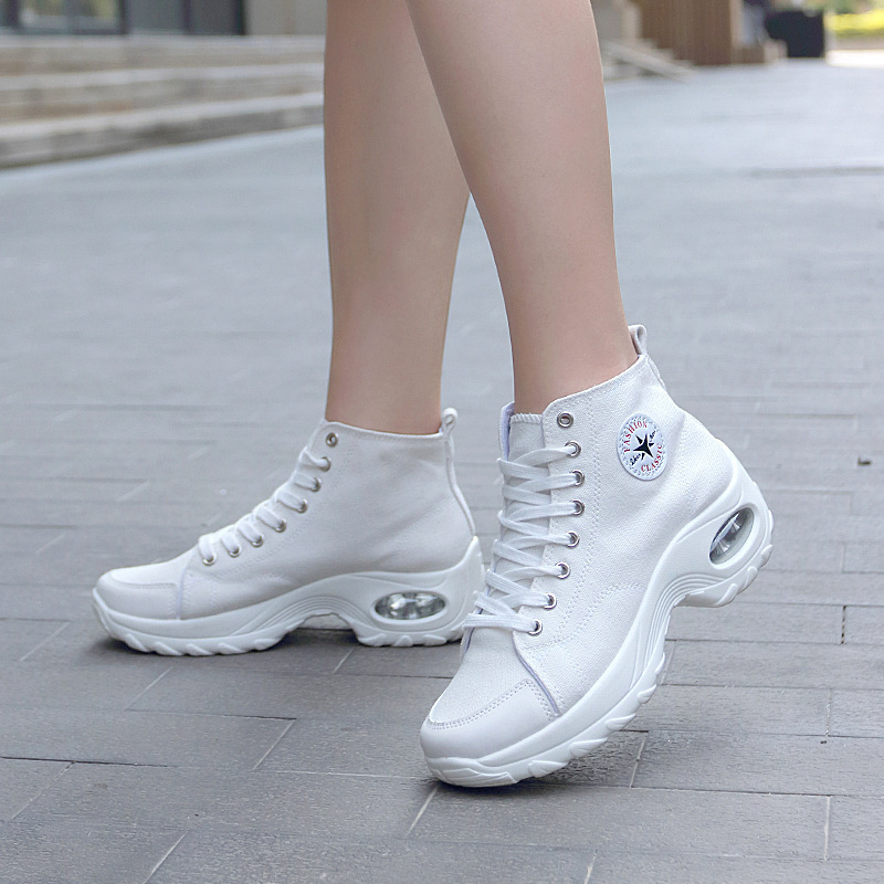 Women's Breathable Mid-Top Casual Sports Shoes