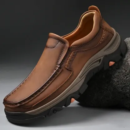 All-Day Comfort Casual Leather Slip On Loafers