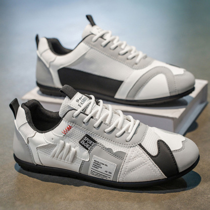 Men's Low-Top Lace-Up Urban Streetwear Shoes