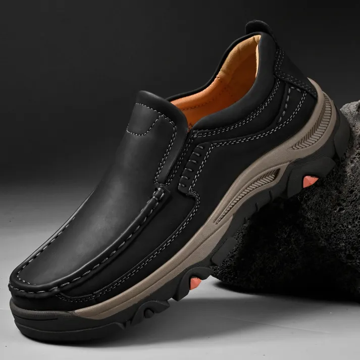 All-Day Comfort Casual Leather Slip On Loafers