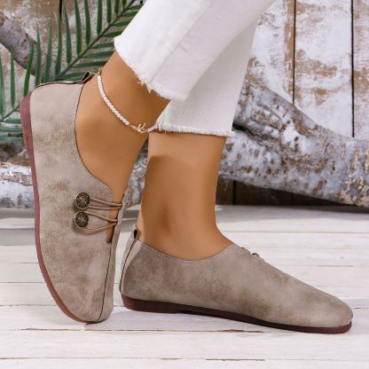 Lightweight Women's Soft Sole Round Toe Flats