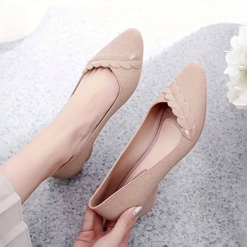 Elegant EVA Block Heel Flats for Women