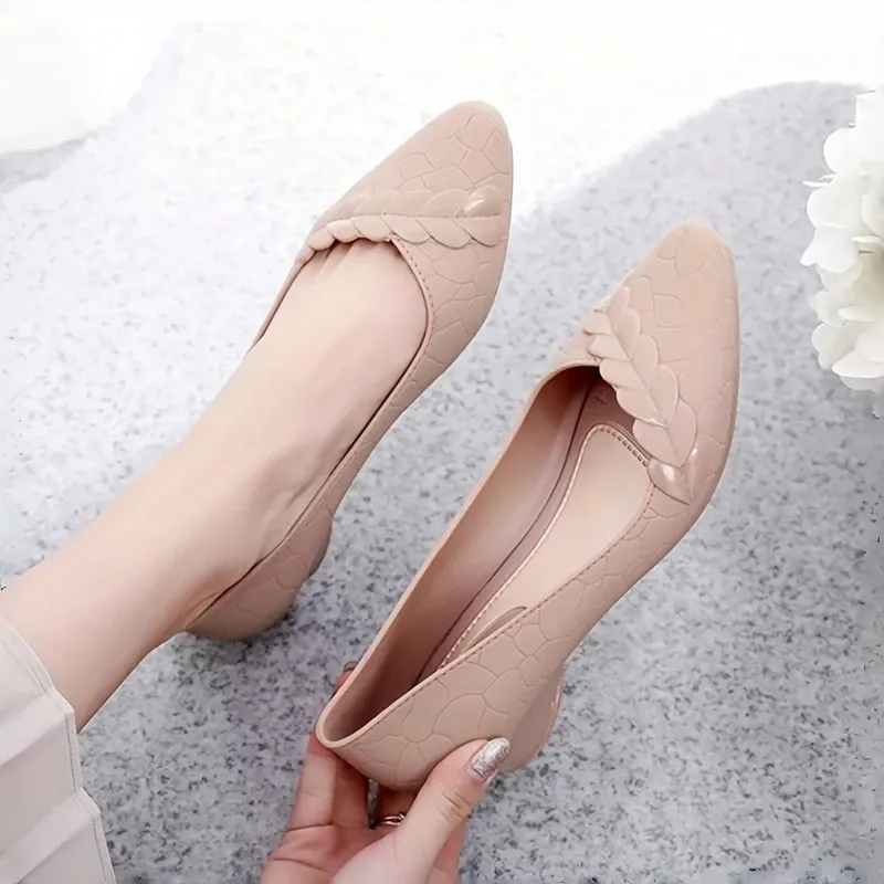 Elegant EVA Block Heel Flats for Women