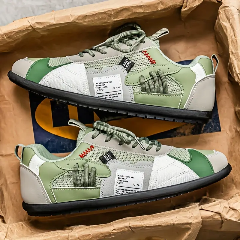 Men's Low-Top Lace-Up Urban Streetwear Shoes