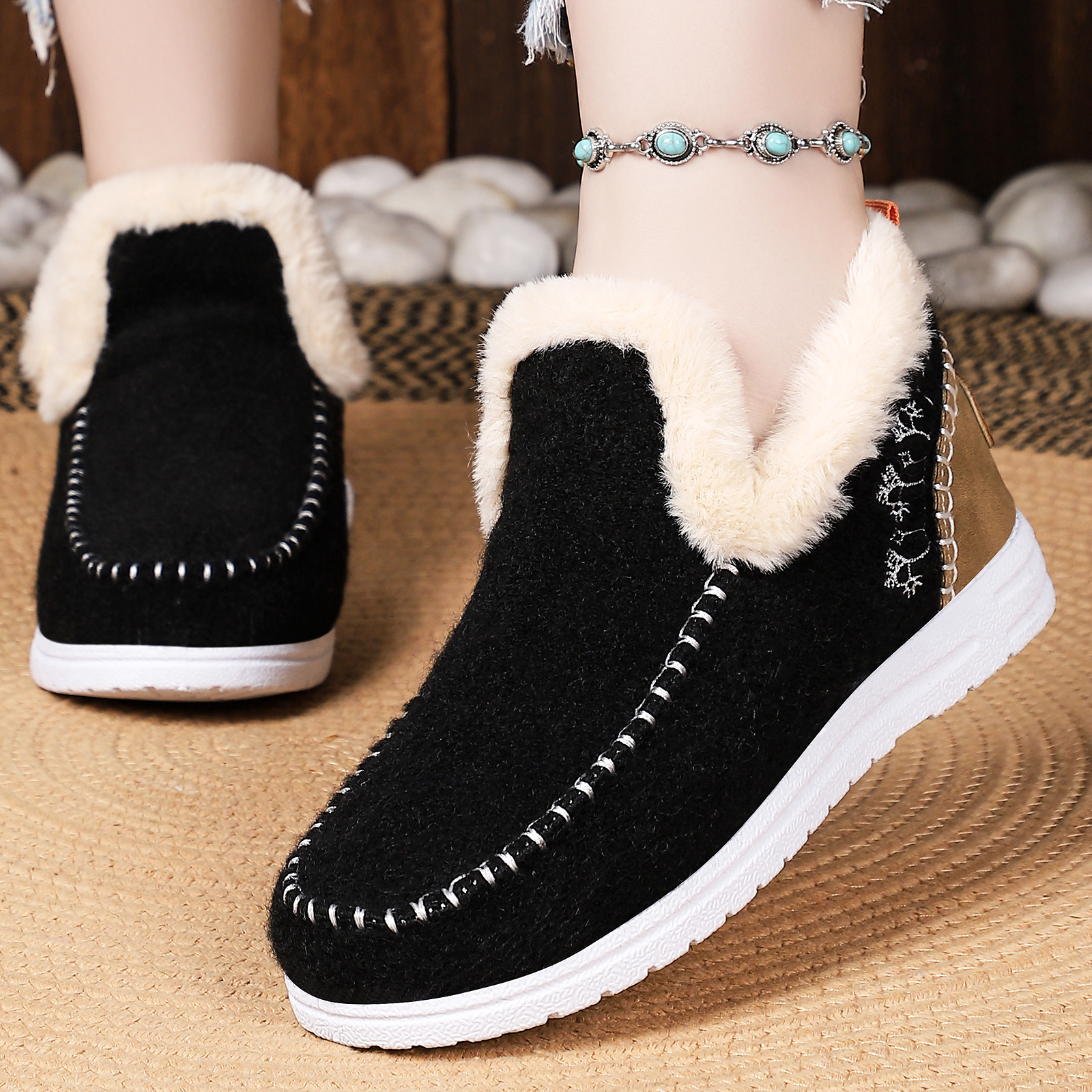 New Trendy Women's Warm Casual Shoes
