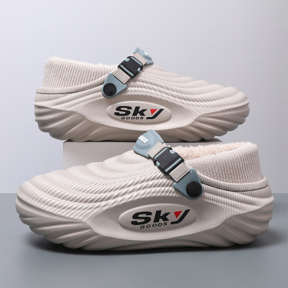 Men‘s Plush Warm Soft Slippers