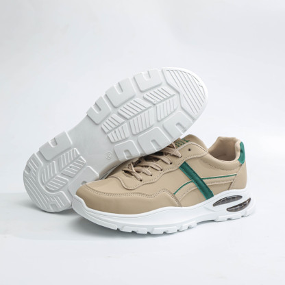 Men’s AIR Bubble Trainers, Lightweight Breathable Casual Sneakers Gym Sports Shoes, Lace Up Comfortable Durable Running Trainers