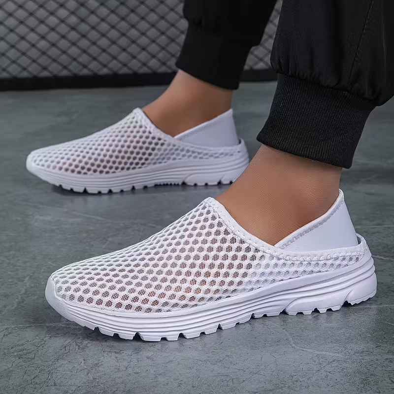 Men's Lightweight And Comfortable Hollow-Out Sneakers