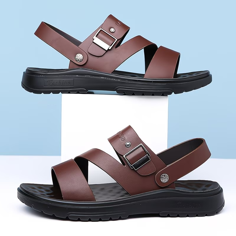 Men's Non-Slip Leather Sandals