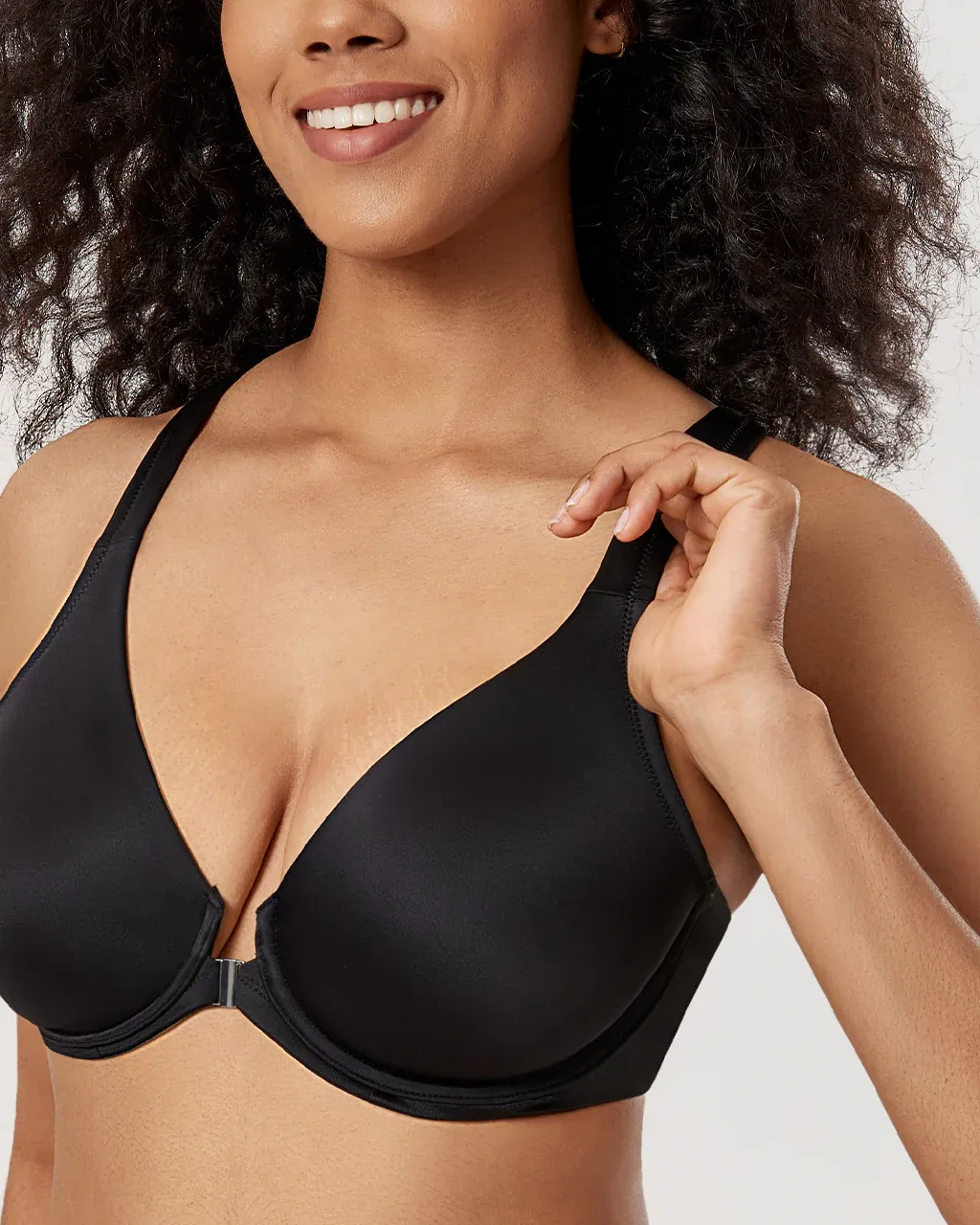 Plunge Racerback Front Closure Bra - Buy One Get One Free