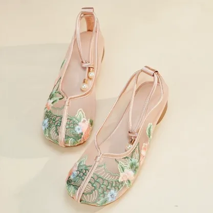 Hand Embroidered Breathable Sandals