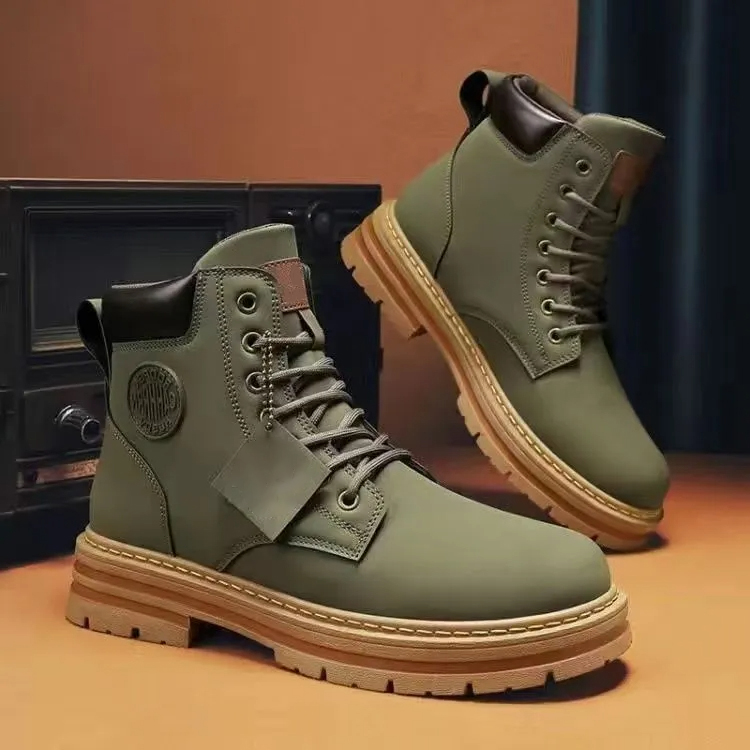 MEN’S WATERPROOF HIKE LEATHER BOOTS