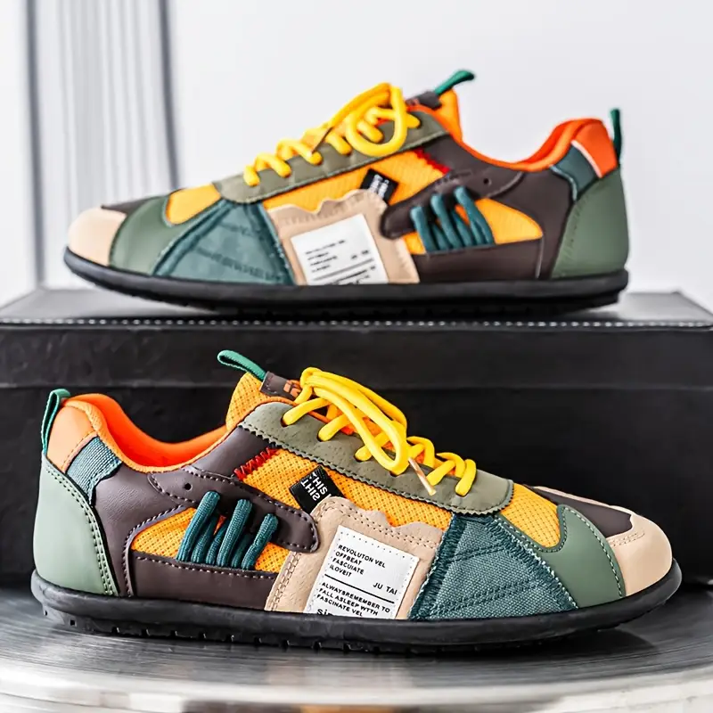 Men's Low-Top Lace-Up Urban Streetwear Shoes