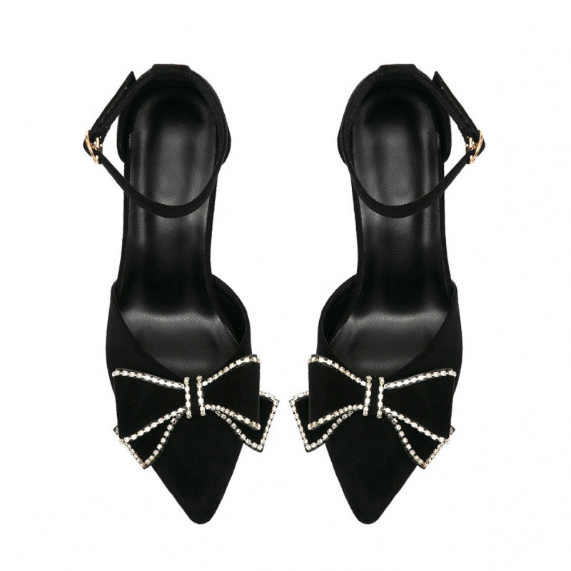 Women's Elegant Bowknot Design High Heel Shoes