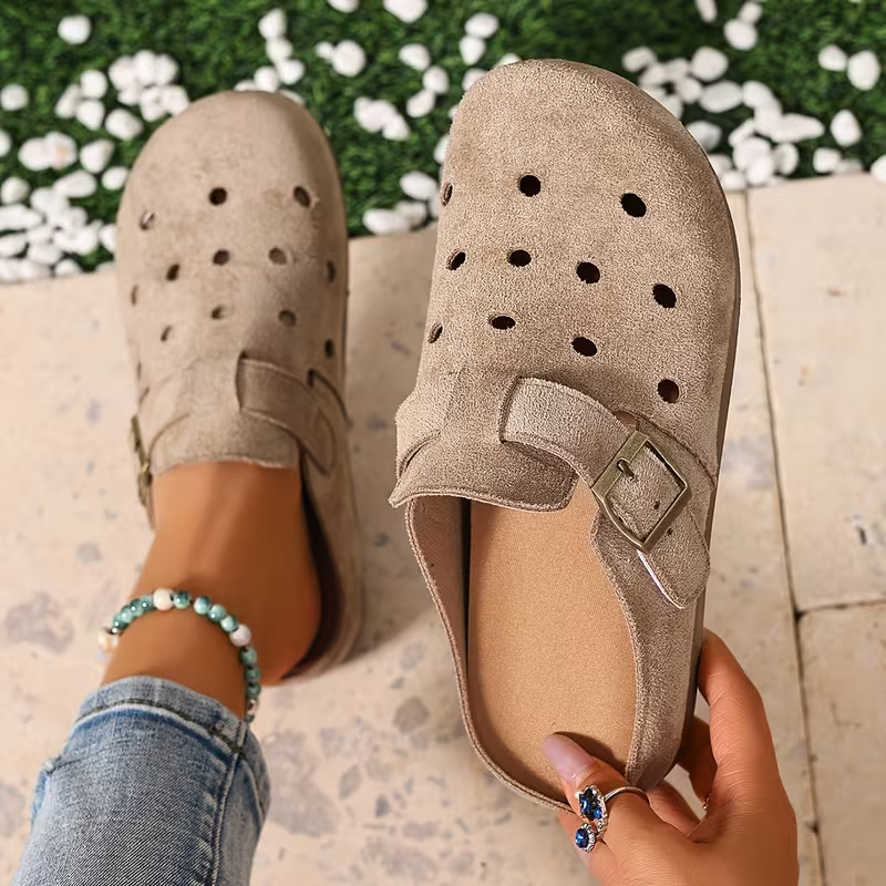 Women's Slip-On Breathable Comfortable Hollow-Out Casual Shoes
