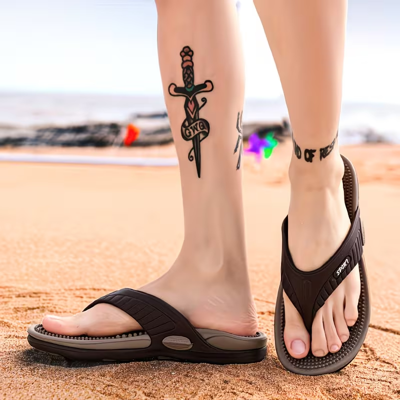 Men's Anti-Slip Soft Sole Massage Casual Slide