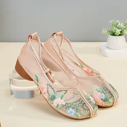 Hand Embroidered Breathable Sandals