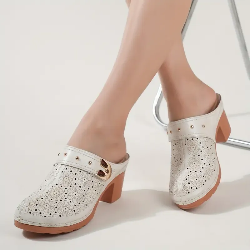 Womem’s Breathable Block Heel Sandals