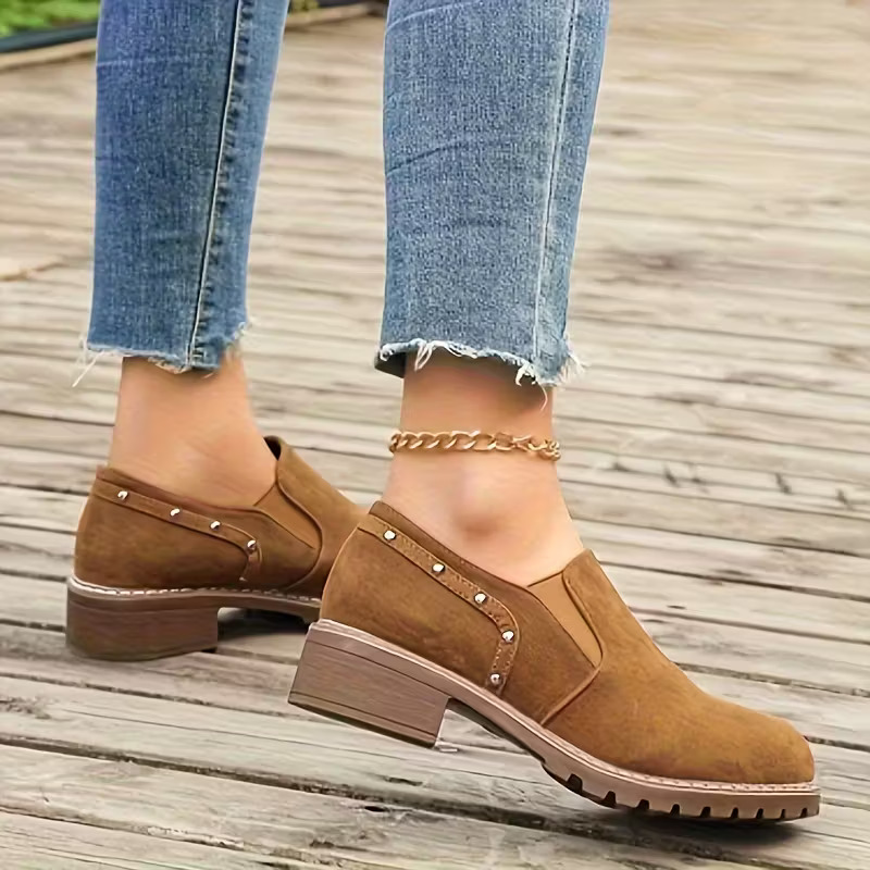 Women's All-Day Comfort Arch Support Cushioned Low Heels Shoes