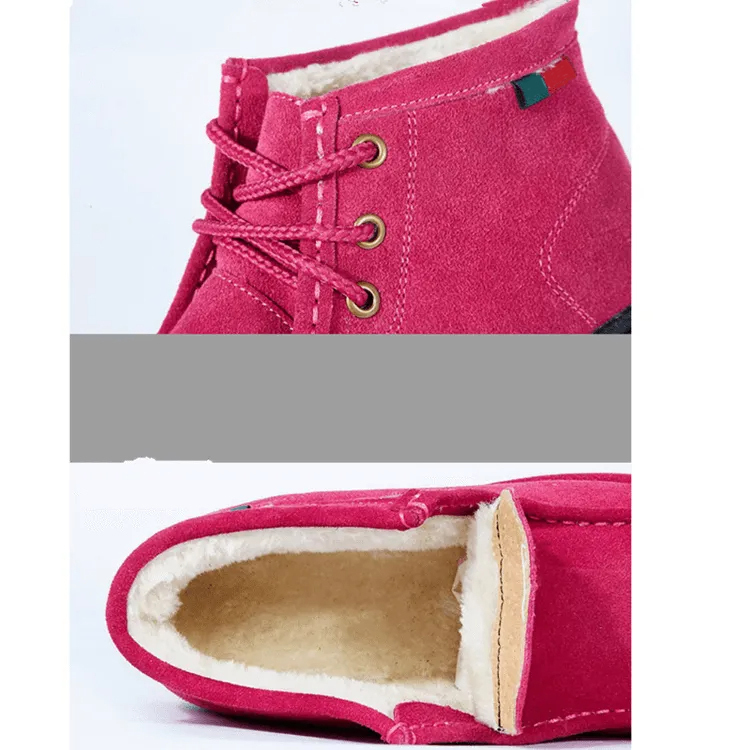 Plush Lace Up Sponge Cake Shoes