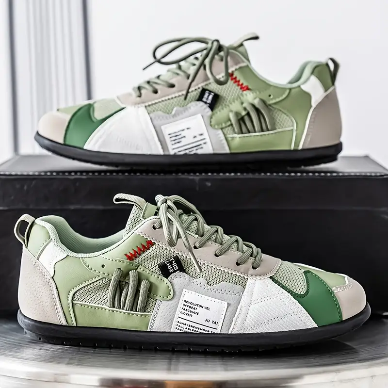 Men's Low-Top Lace-Up Urban Streetwear Shoes
