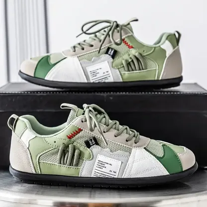 Men's Low-Top Lace-Up Urban Streetwear Shoes