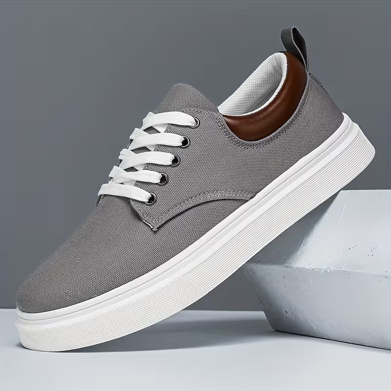 Men'S Casual Lightweight And Comfortable Canvas Shoes
