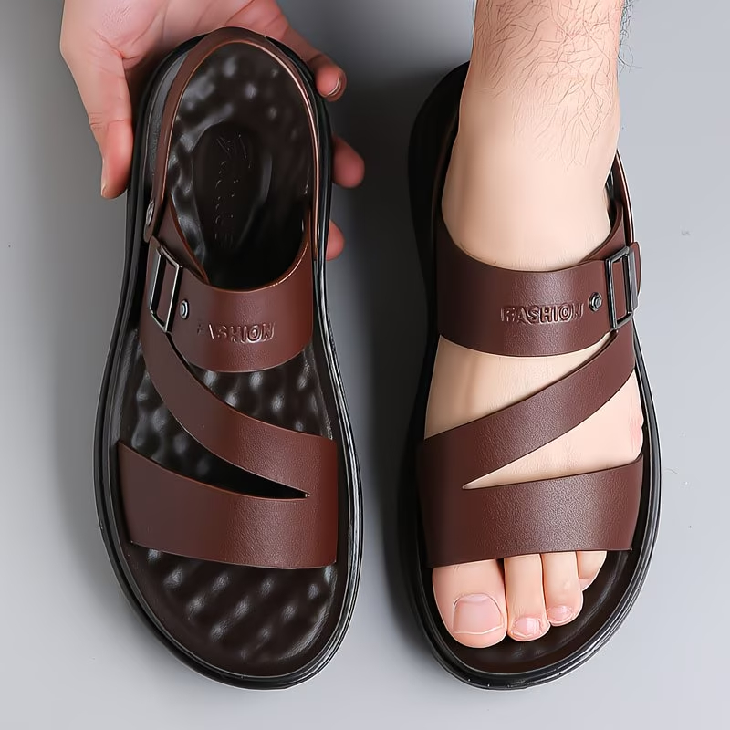 Men's Non-Slip Leather Sandals