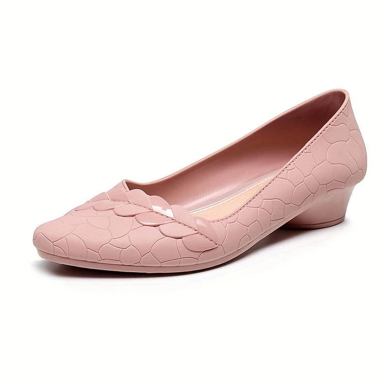 Elegant EVA Block Heel Flats for Women