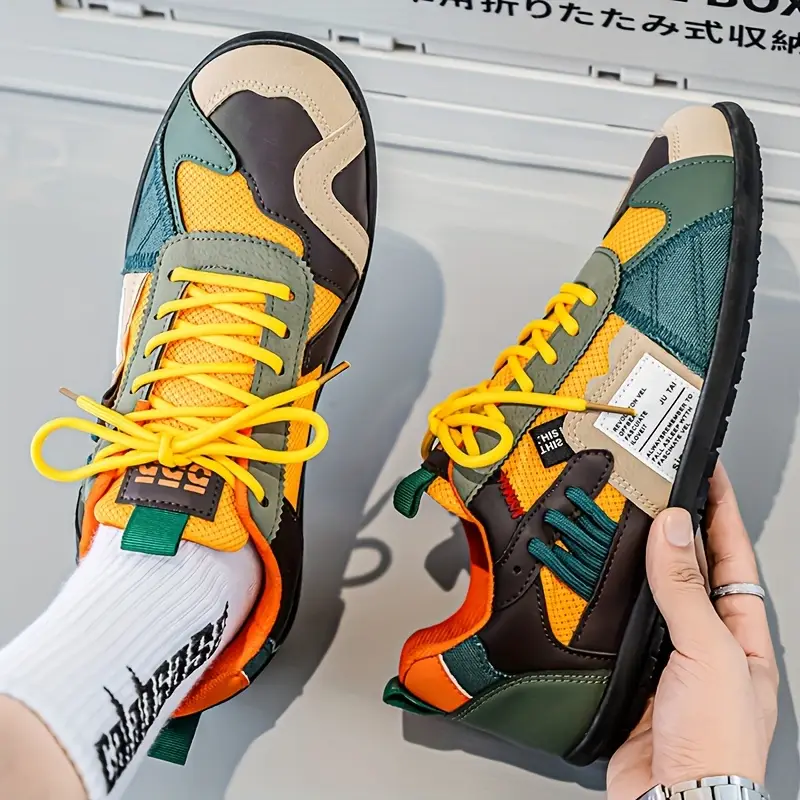 Men's Low-Top Lace-Up Urban Streetwear Shoes
