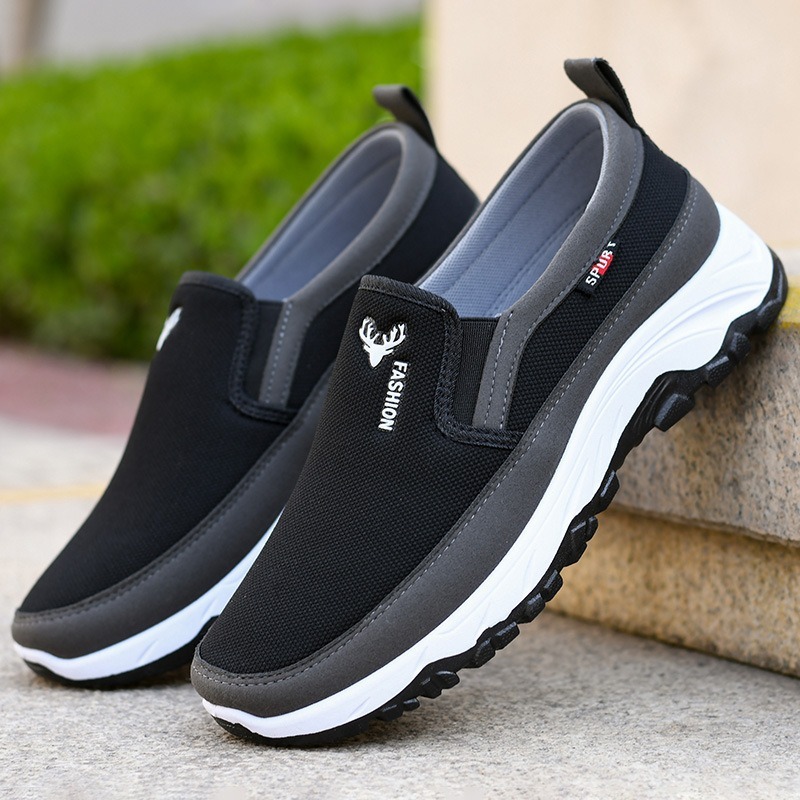 Men's Relaxed Fit Comfortable Lightweight Breathable Arch Support Walking Shoes