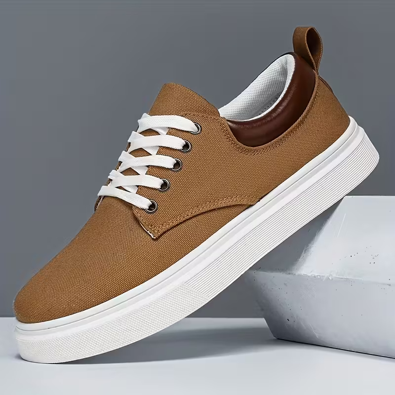 Men'S Casual Lightweight And Comfortable Canvas Shoes