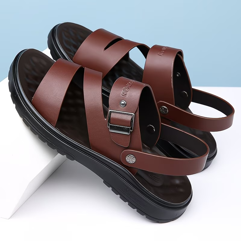 Men's Non-Slip Leather Sandals