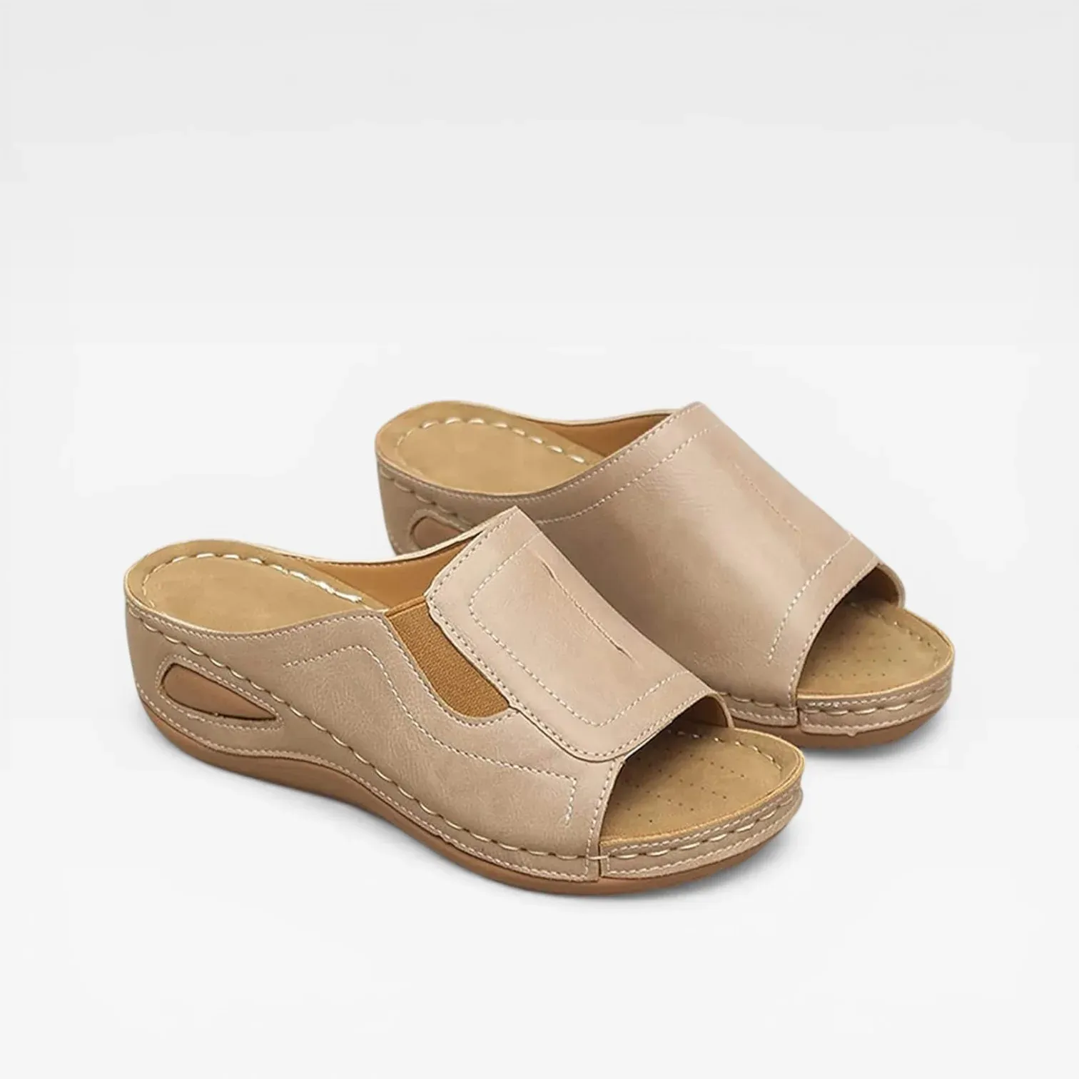 Women’s Casual Summer Sandals – Easy Slip-On Fit