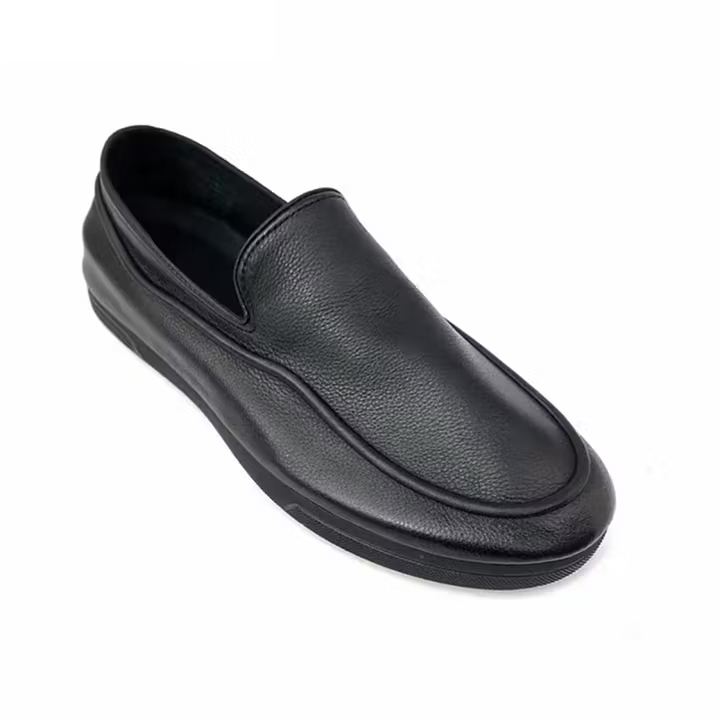 Casual Fashion Soft Sole Flat Heel Leather Shoes|Soft Loafer