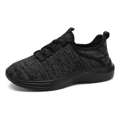 Women's Breathable Lace-up Running Shoes