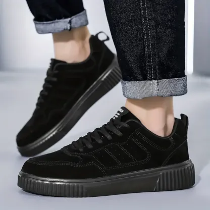 Men's Lightweight Lace-Up Casual Sneakers