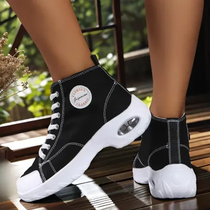 Women's Breathable Mid-Top Casual Sports Shoes