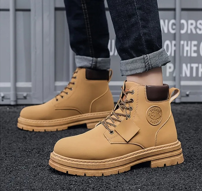 MEN’S WATERPROOF HIKE LEATHER BOOTS