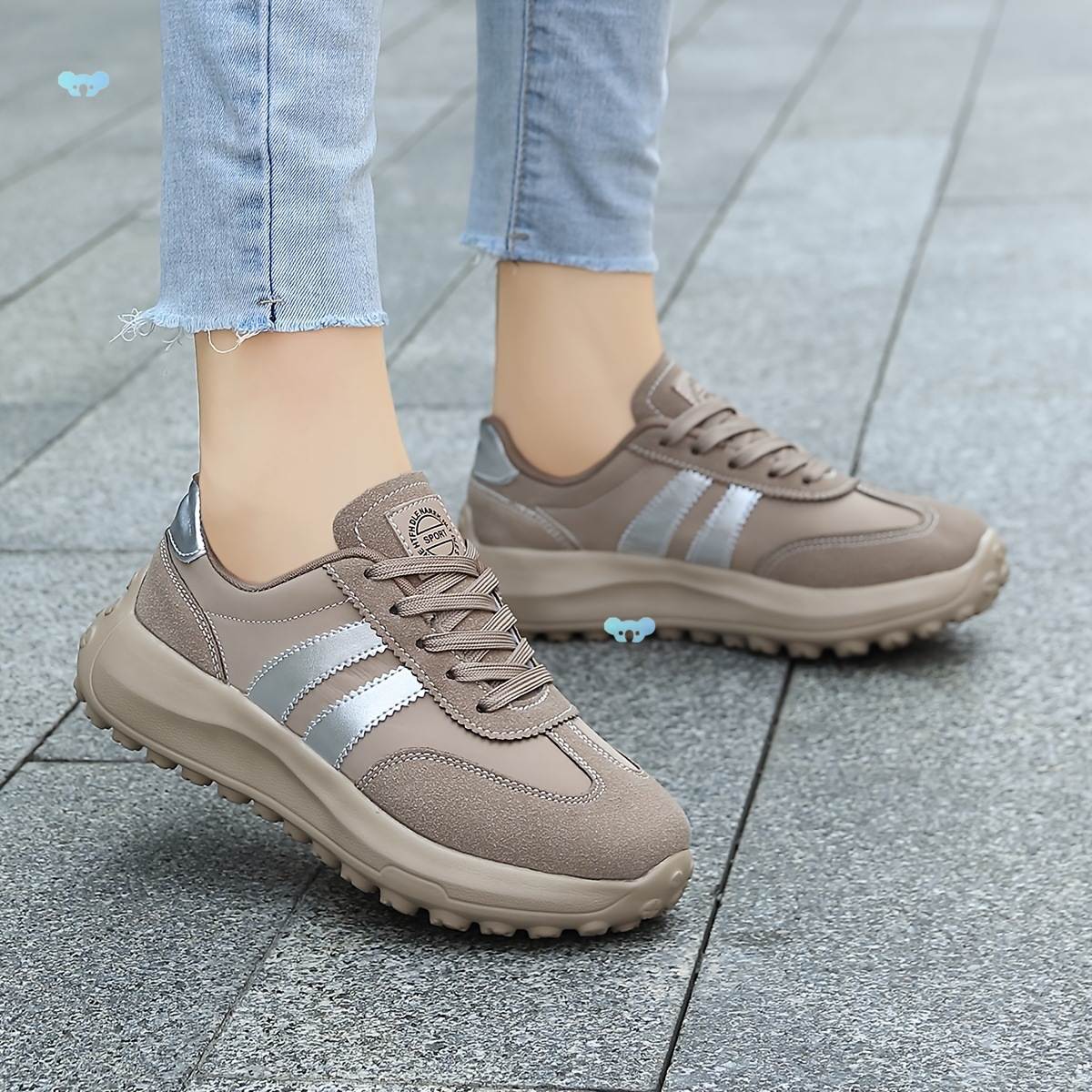 Women's All-Day Comfort Arch Support Cushioned Platform Wedge Sneakers