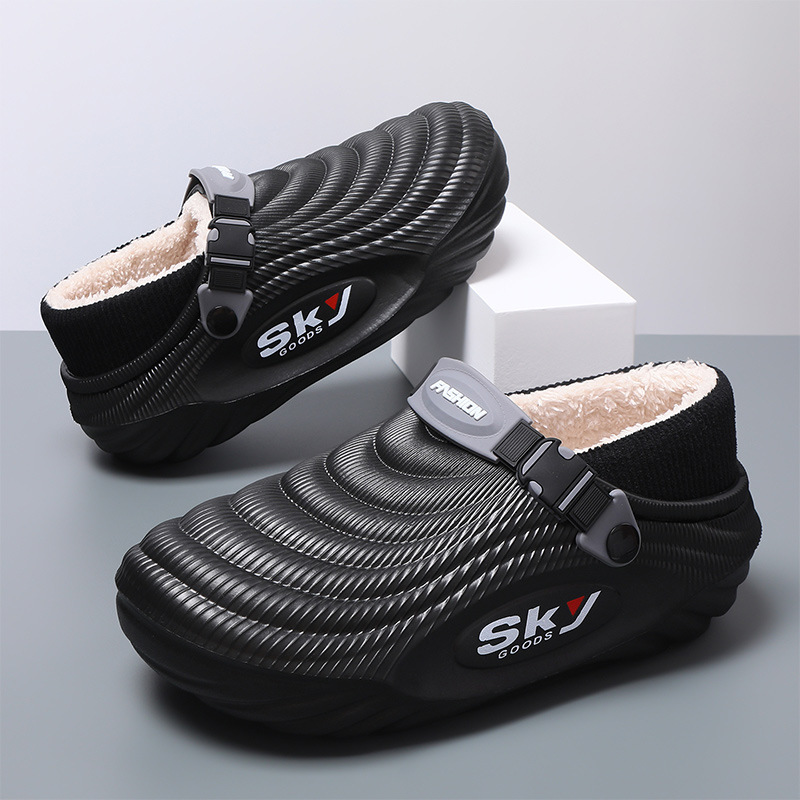 Men‘s Plush Warm Soft Slippers